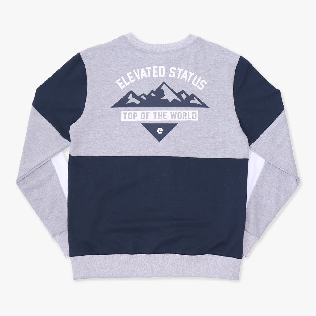 Elbowgrease Elevated Status // Fleece crew neck